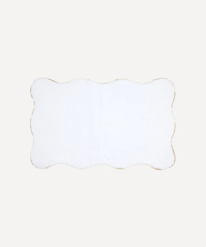 Tapis de bain festonné Amelia