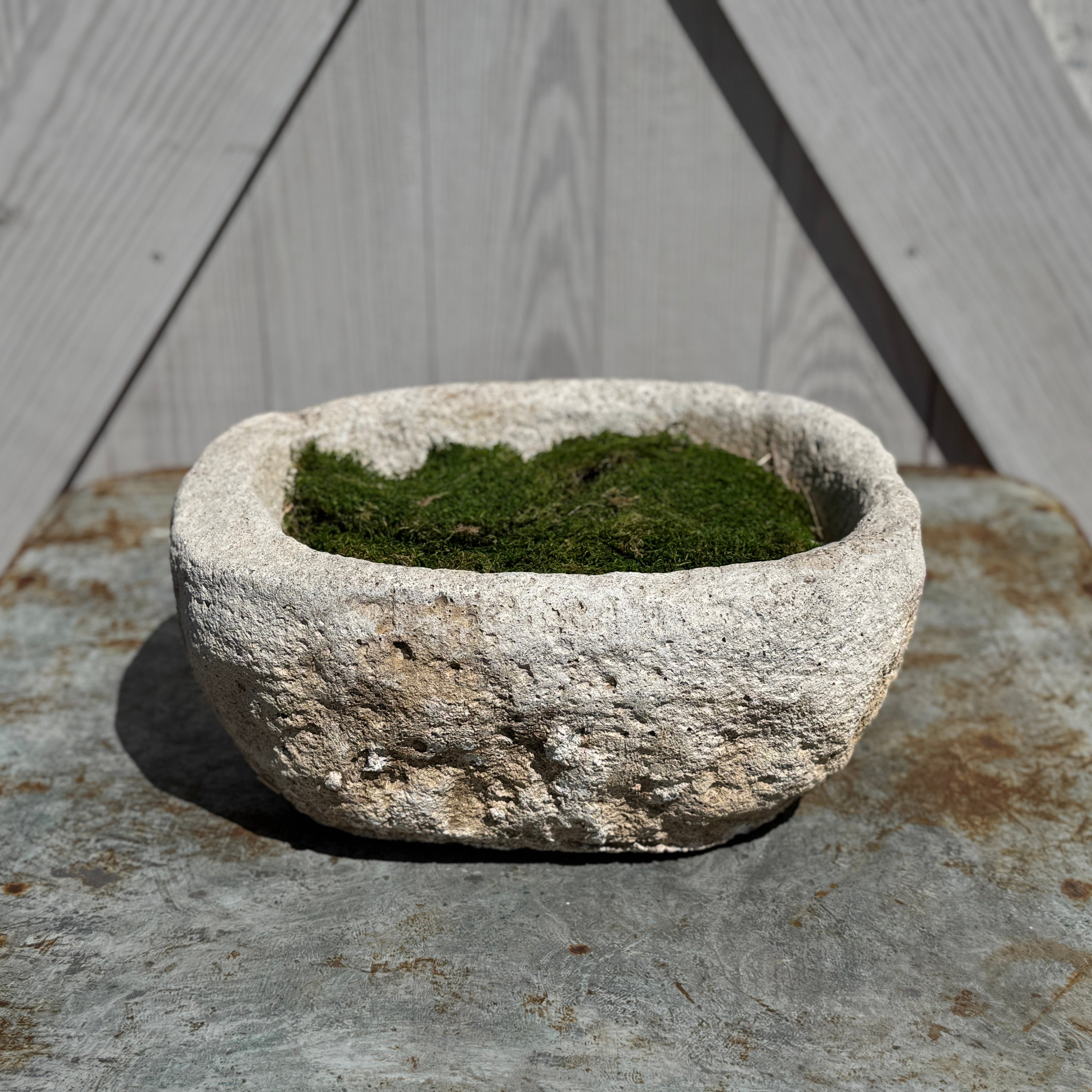 Petit évier en pierre française