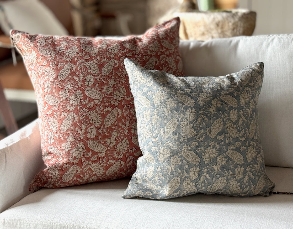 Housse de coussin en lin Jodphur