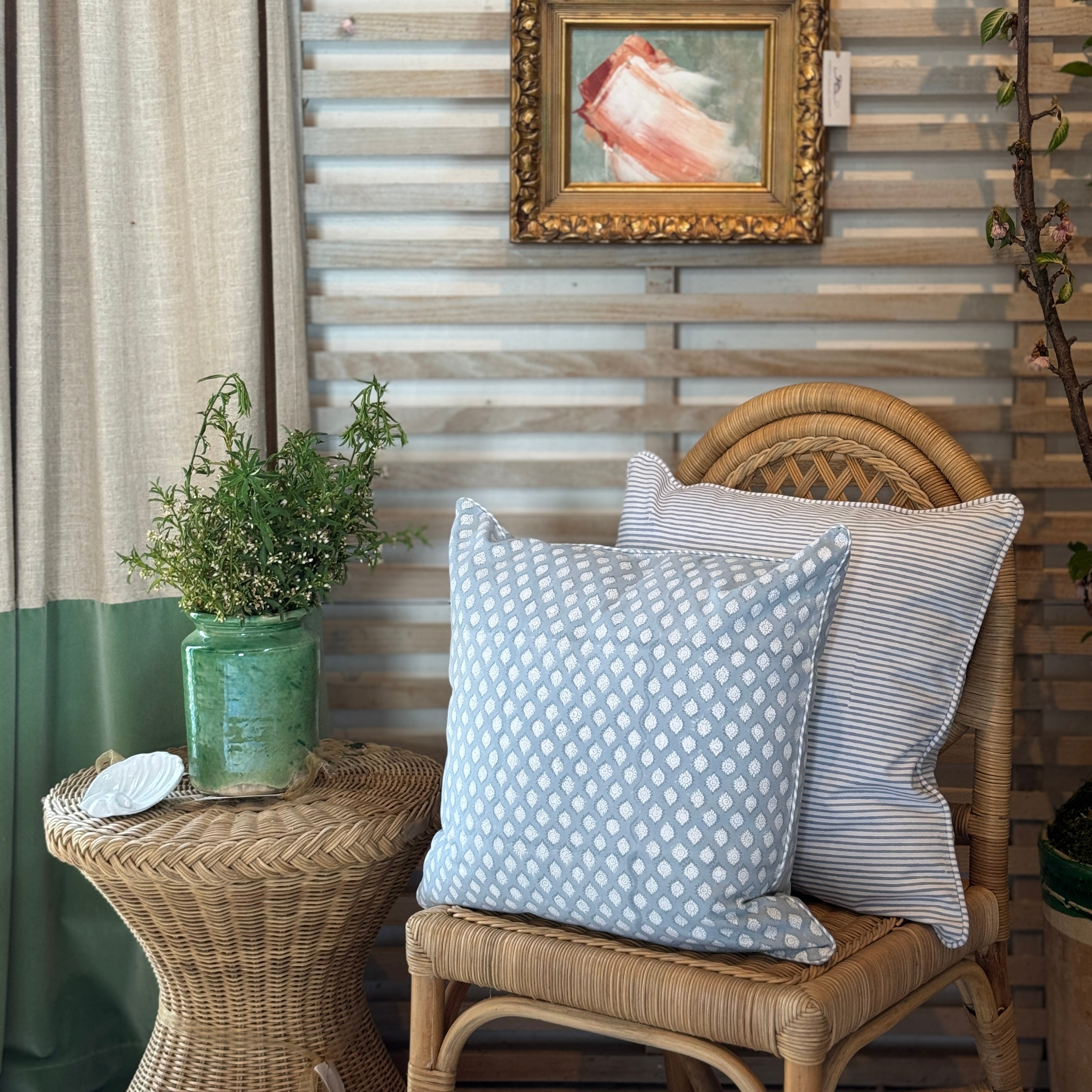 Vase vert émaillé du XIXe siècle de Saint-Jean-de-Fos