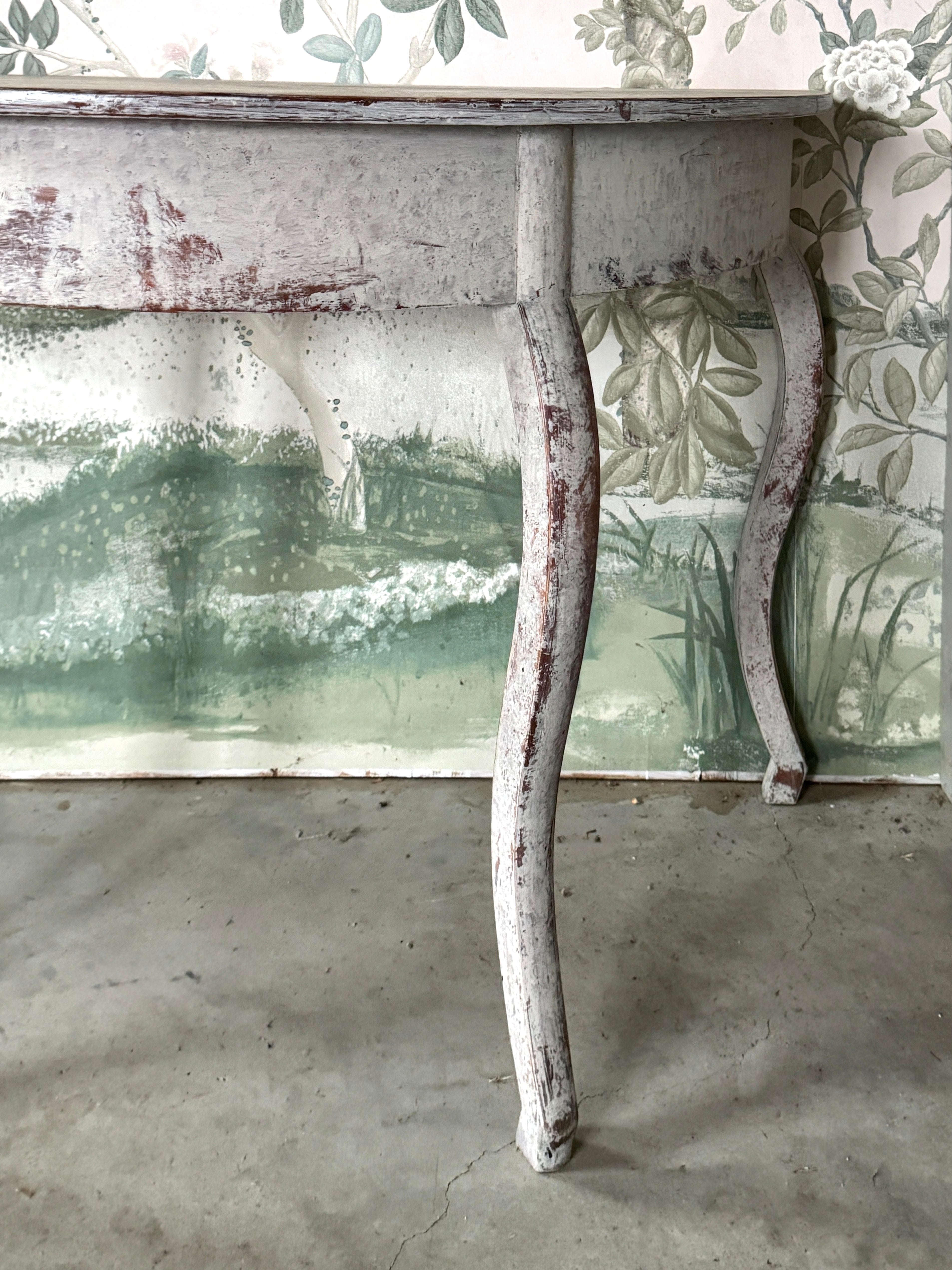 Majestueuse paire de demi-lunes suédoises vers 1880