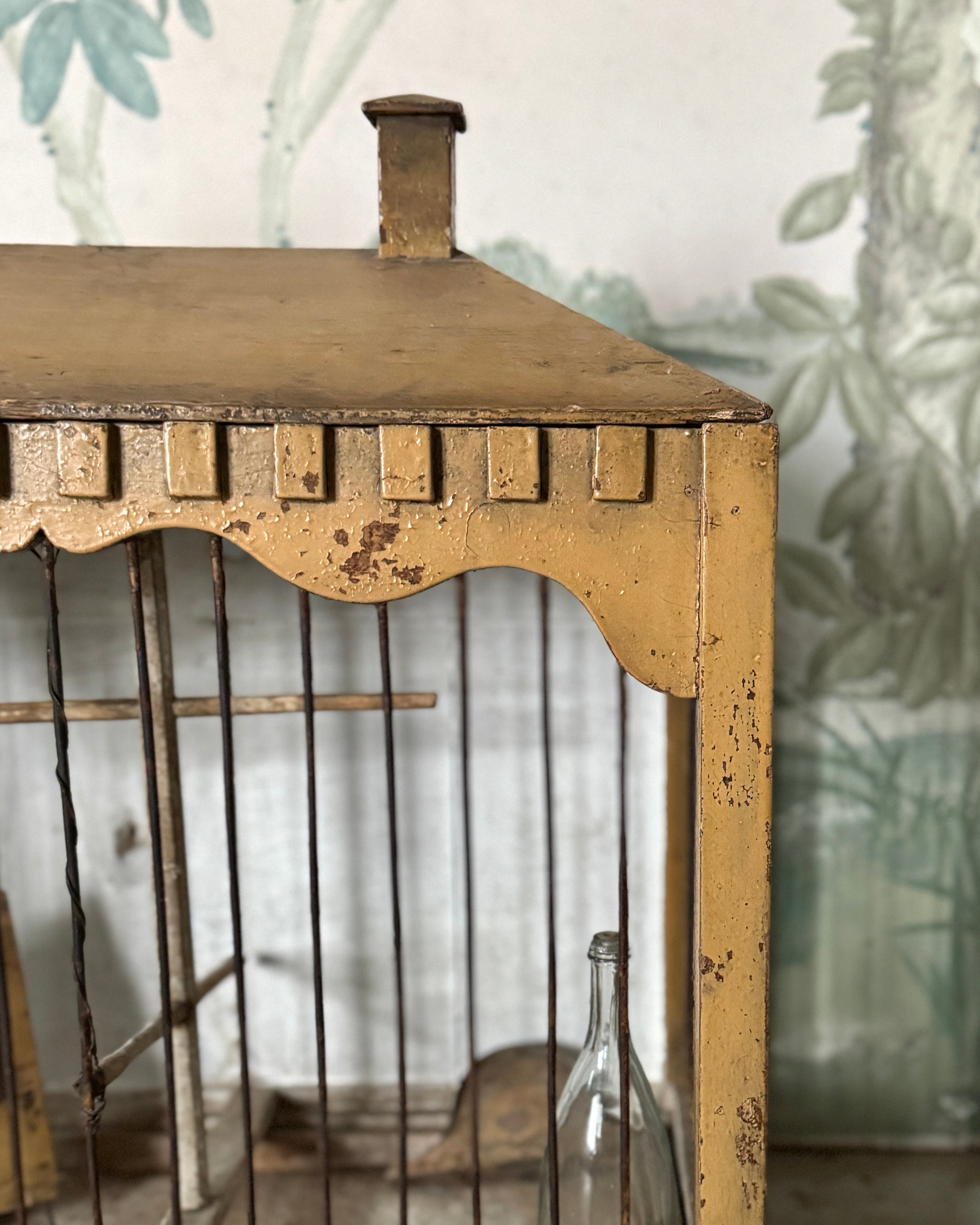 Cage à oiseaux antique belge