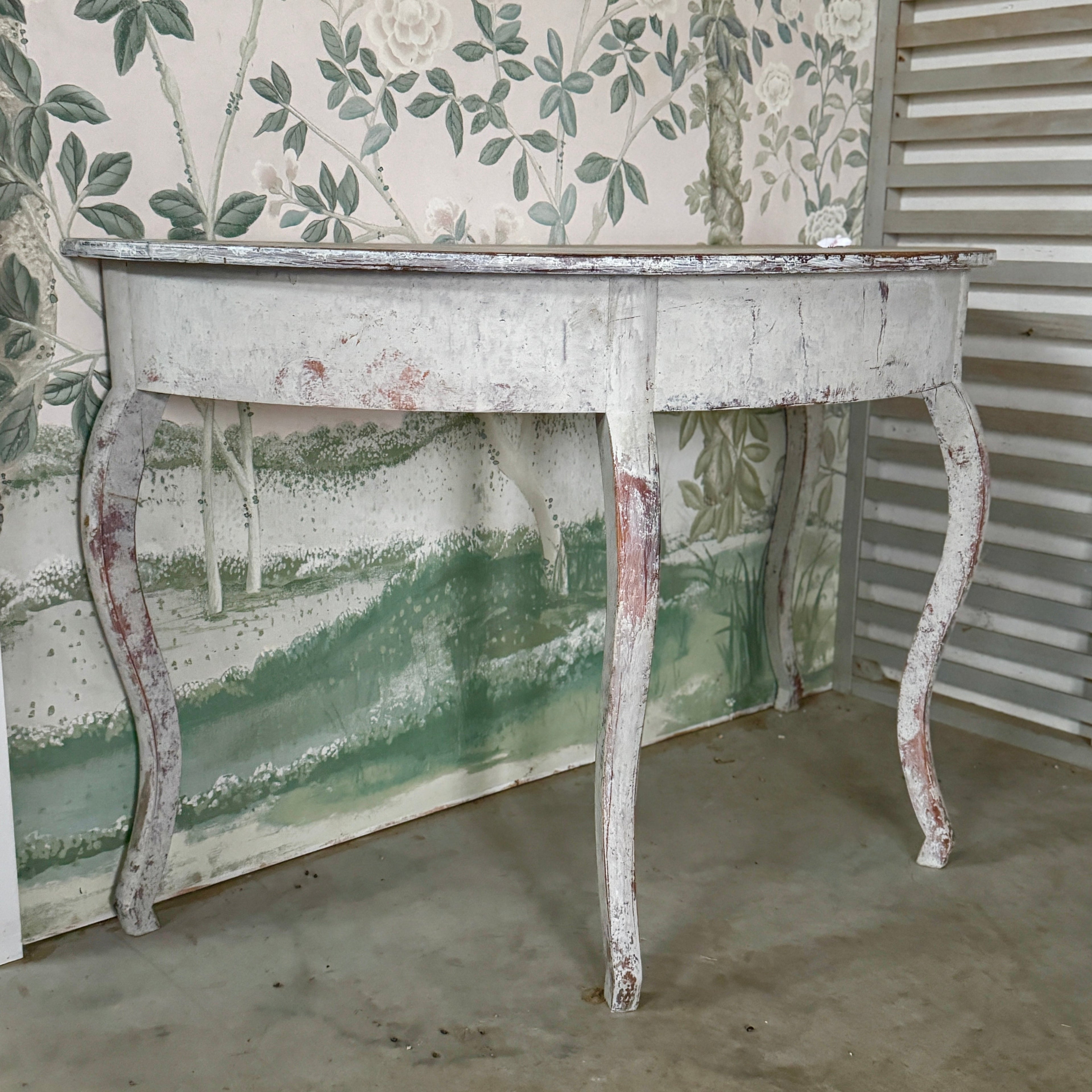 Majestueuse paire de demi-lunes suédoises vers 1880