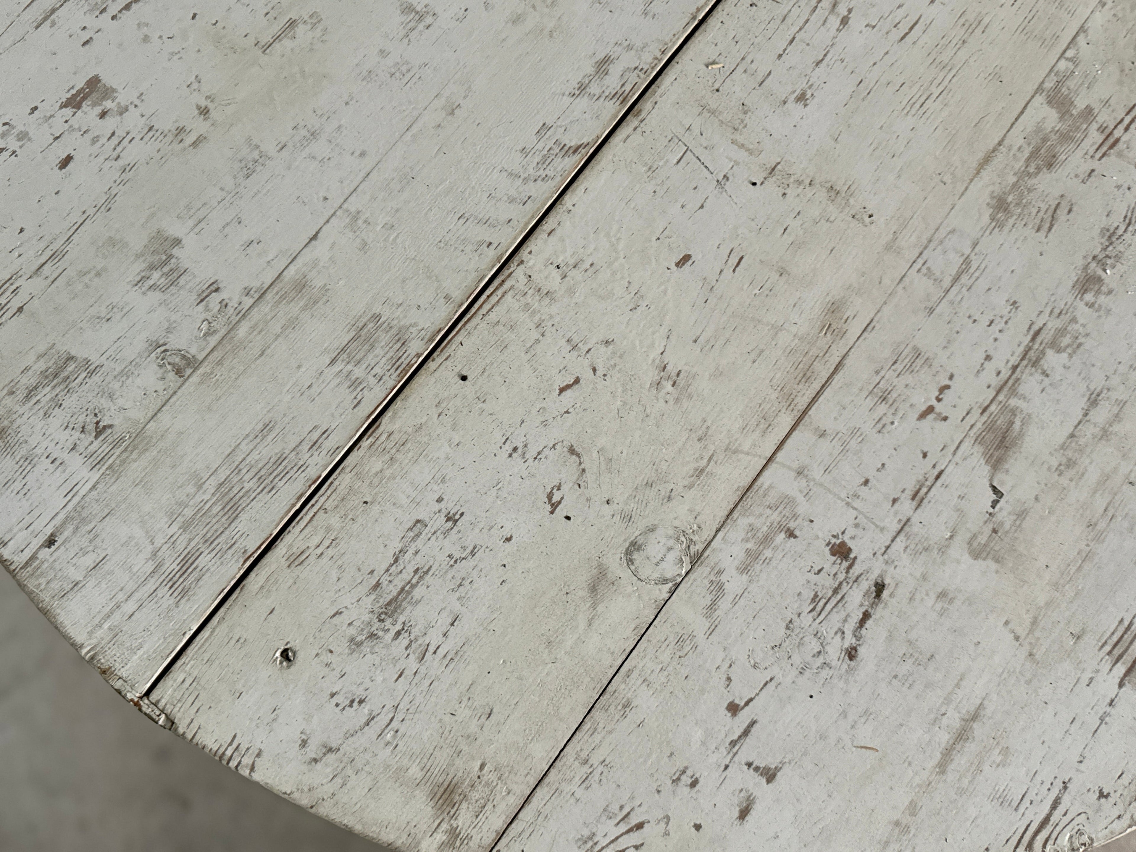 Table à abattants suédoise ancienne, vers 1850