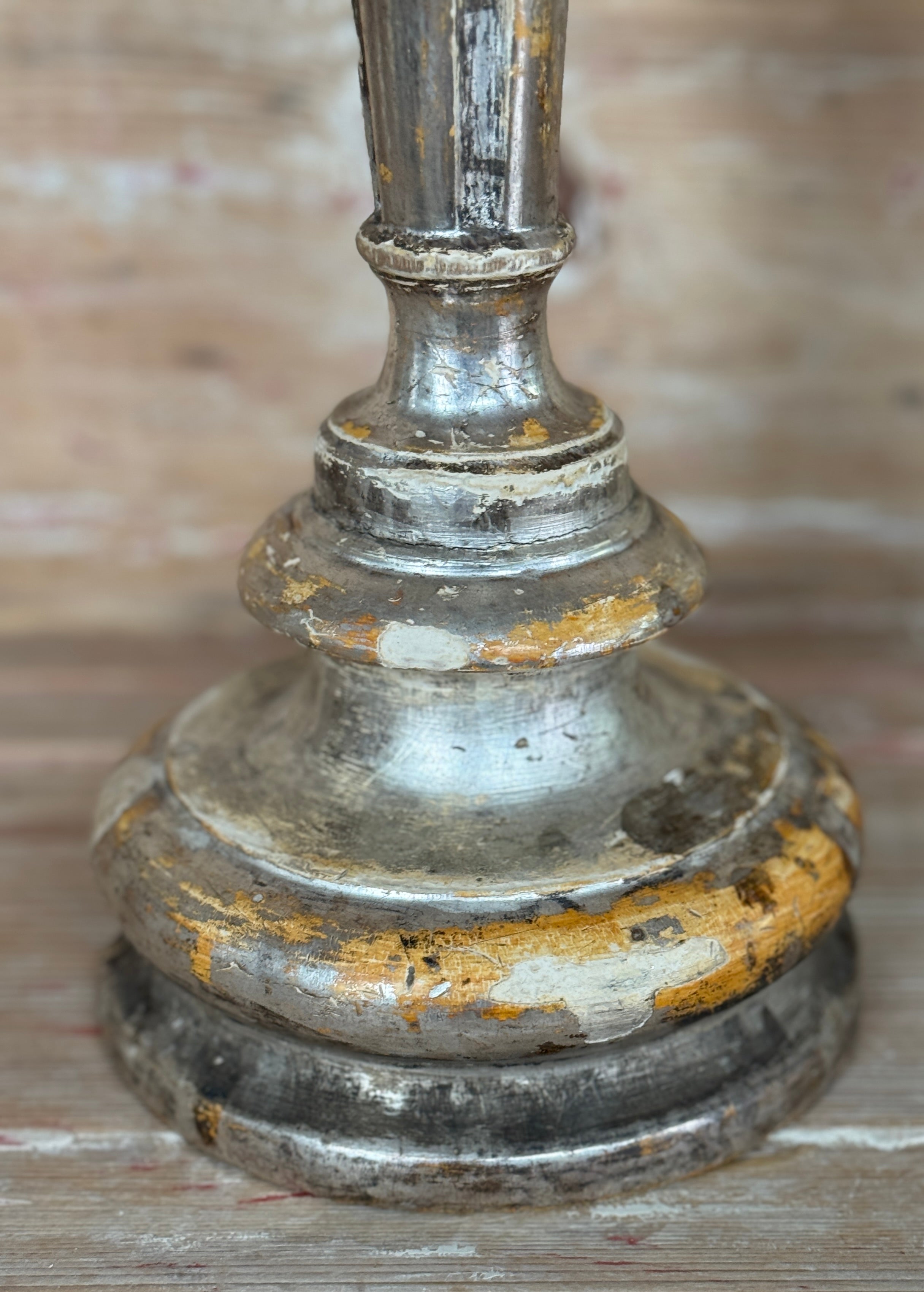 Paire de bougeoirs Louis XVI en argent