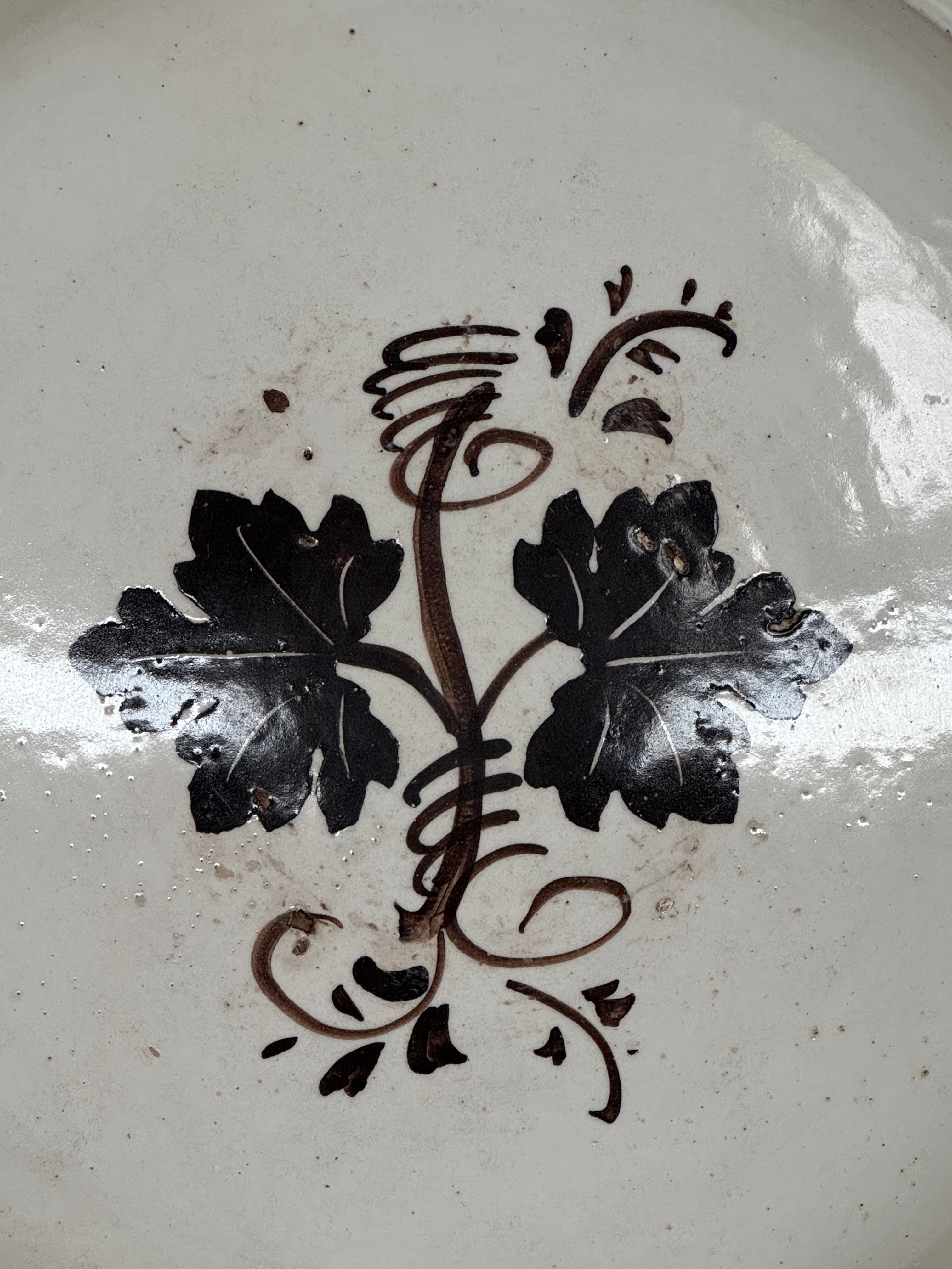 Ensemble de 5 assiettes du XIXe siècle provenant des Pouilles, en Italie