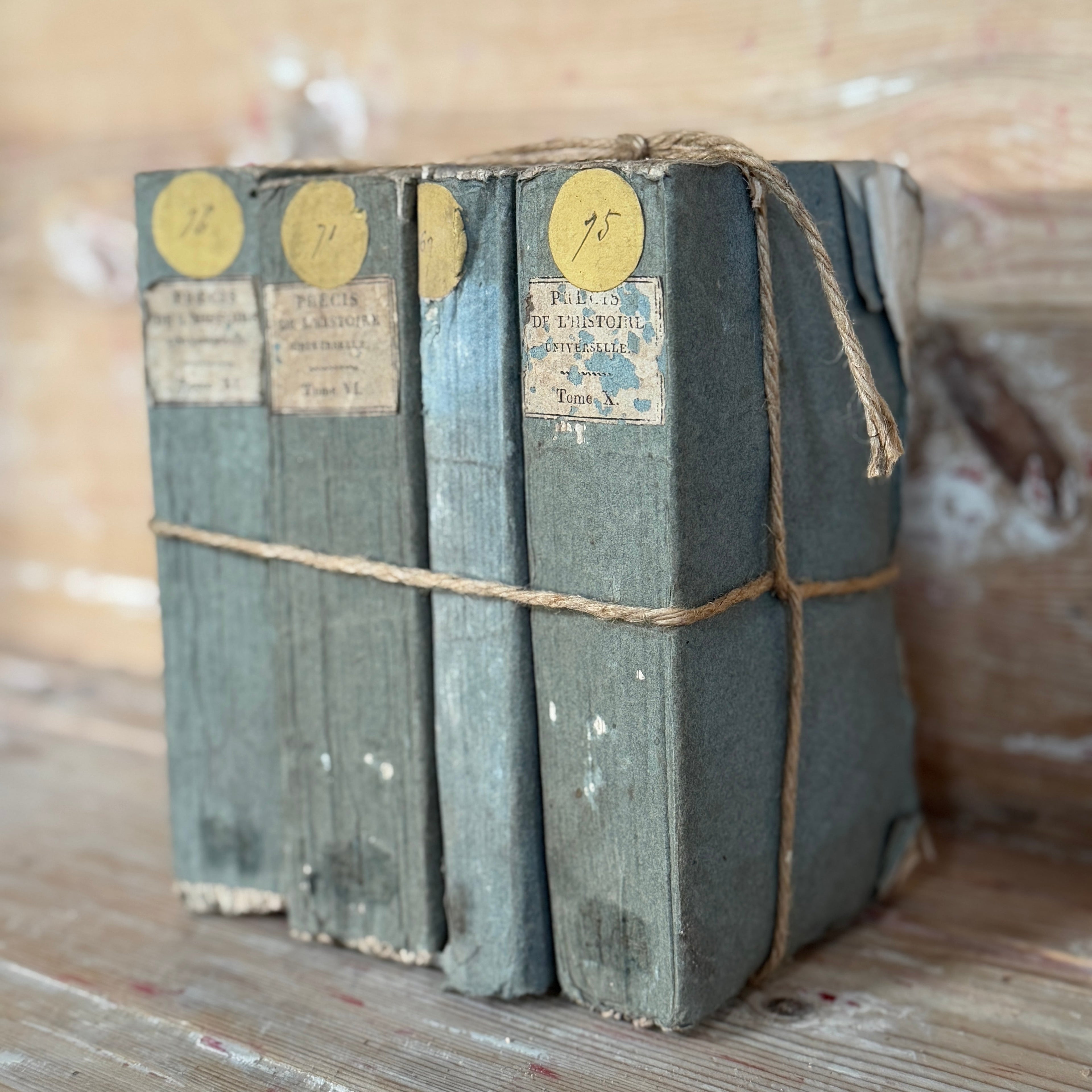 Livres anciens d'Histoire de France, (ensembles de 4)