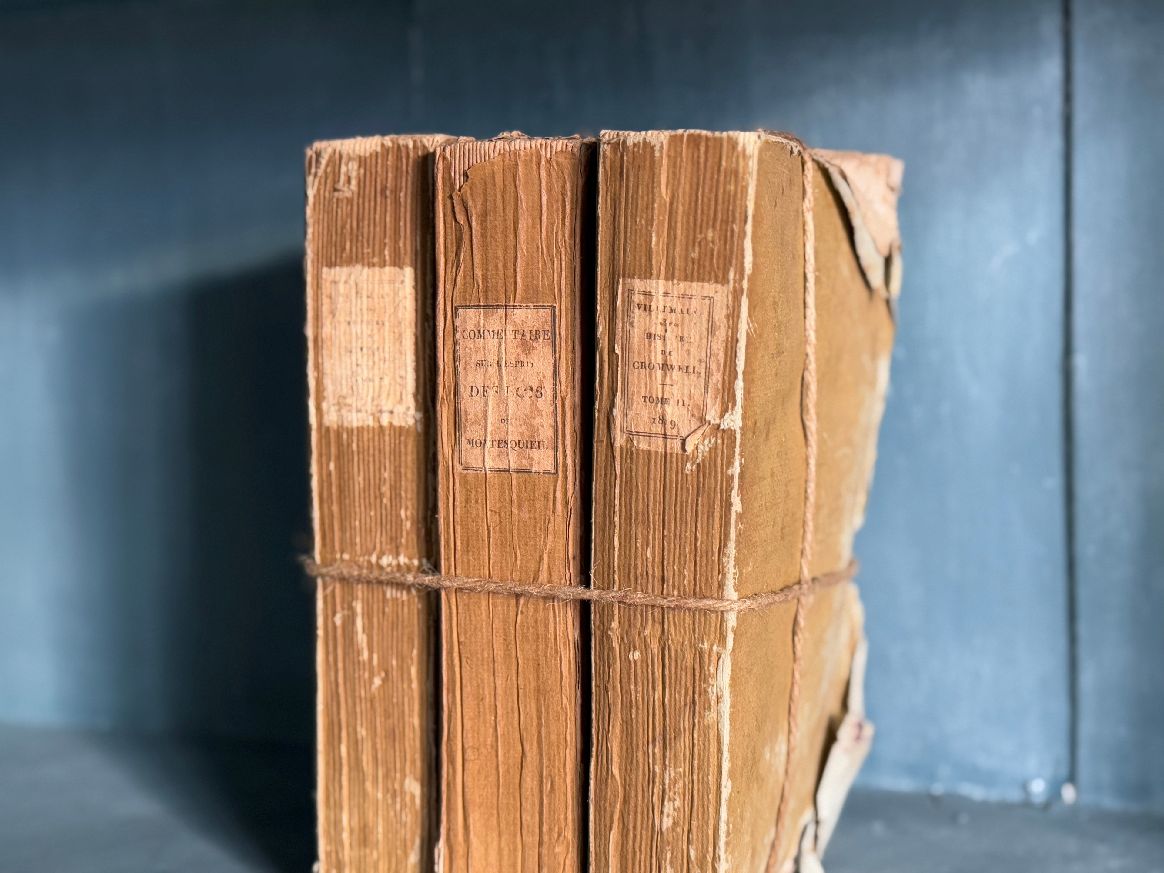 Lot de 3 livres anciens sur l'histoire de l'or français