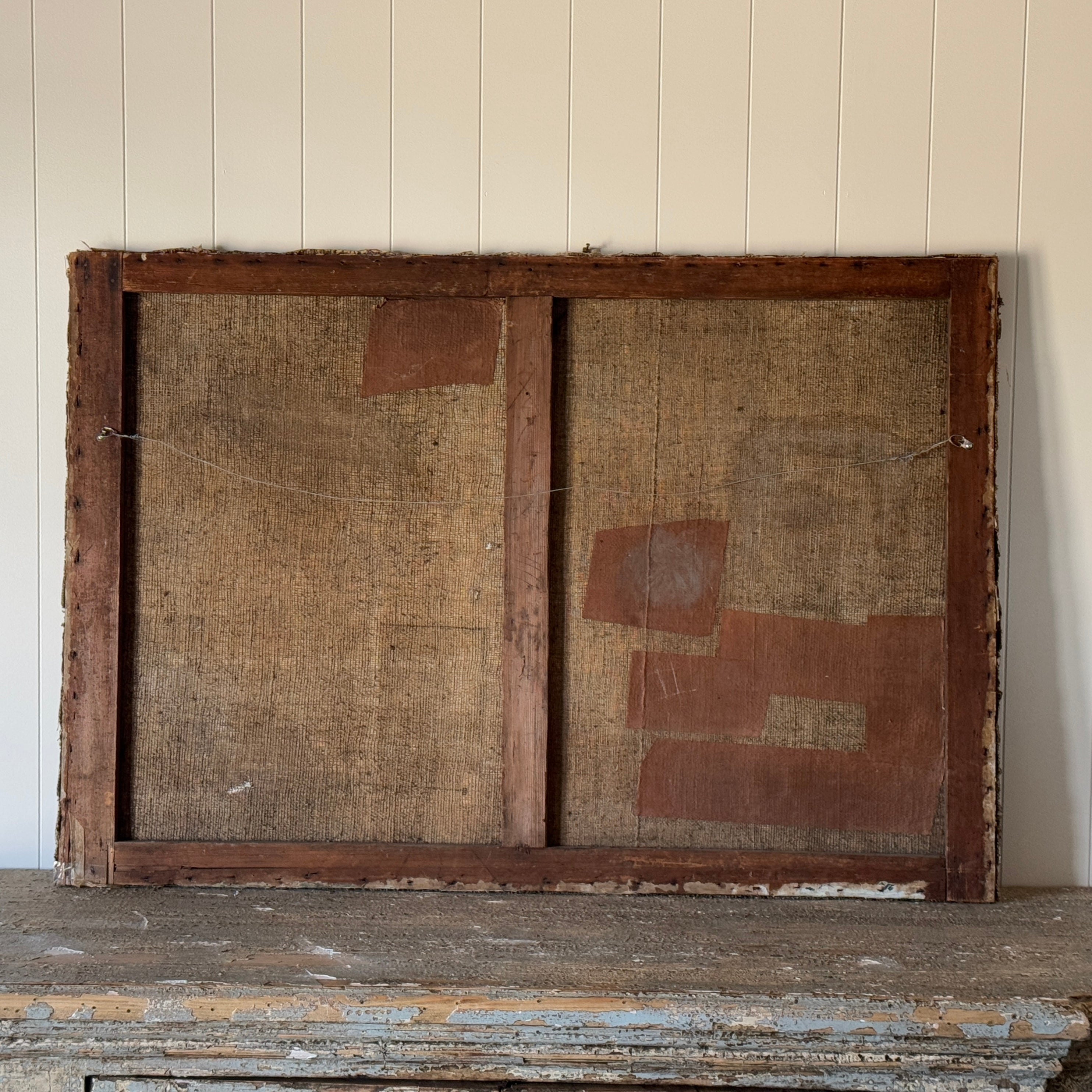 Paire de grisailles peintes des Quatre Saisons d'époque Louis XVI