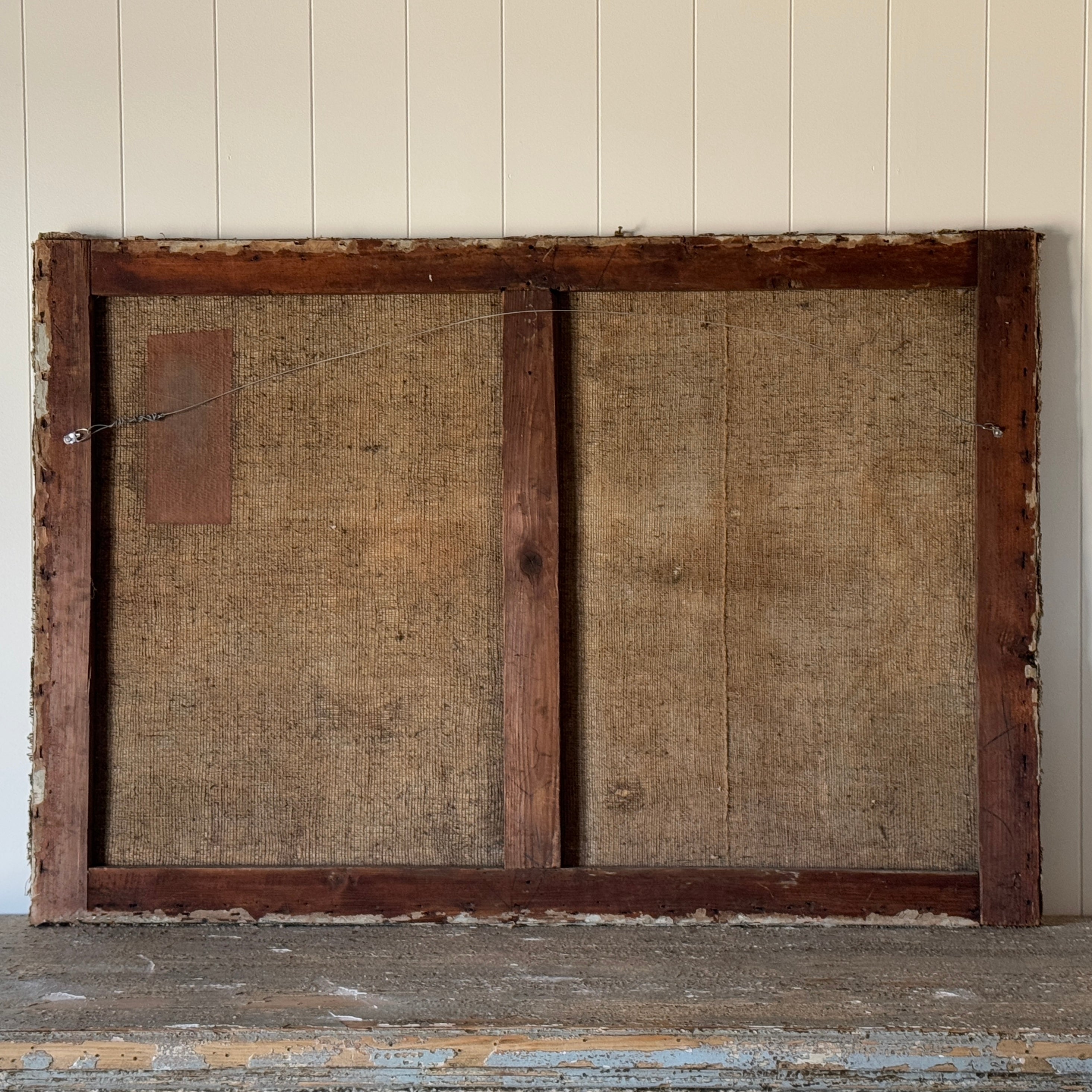 Paire de grisailles peintes des Quatre Saisons d'époque Louis XVI