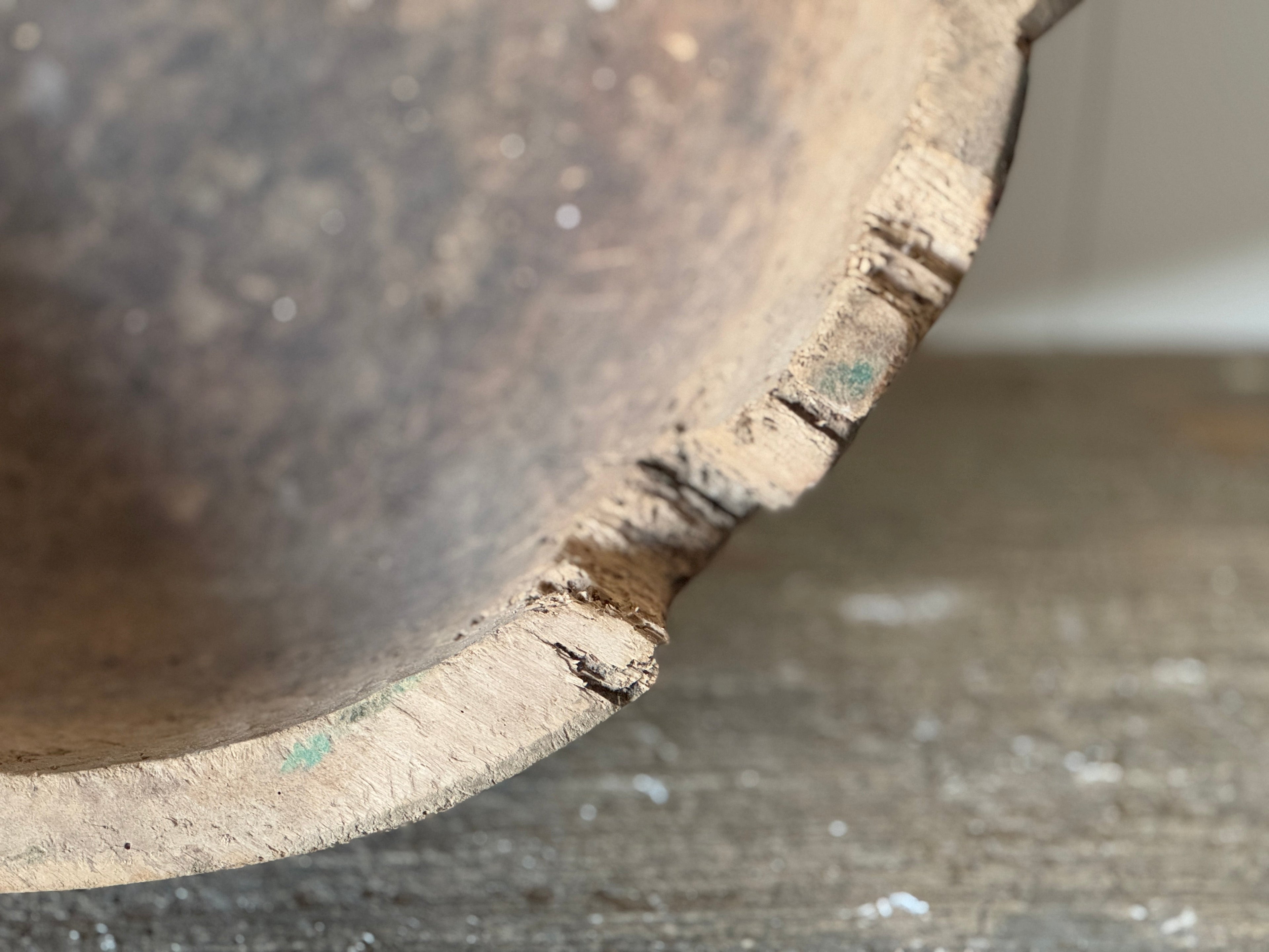 Bol en bois de ferme antique