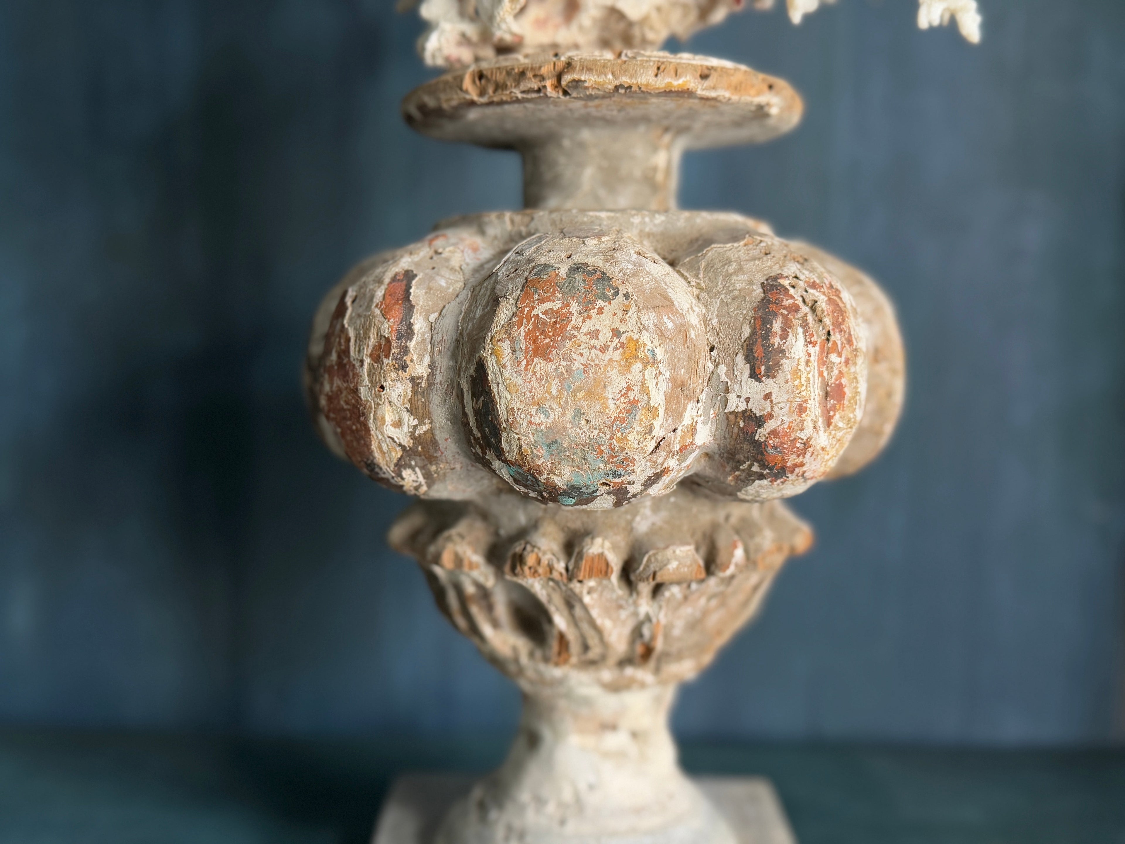 Corail monté sur un fragment antique