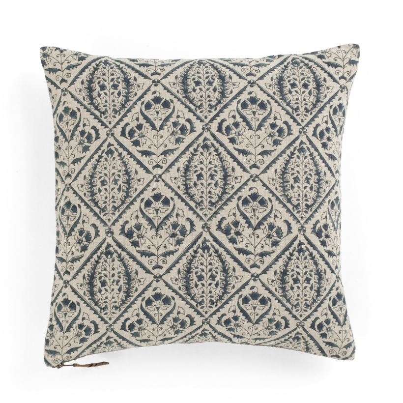 Housse de coussin en lin Jaipur 20x20