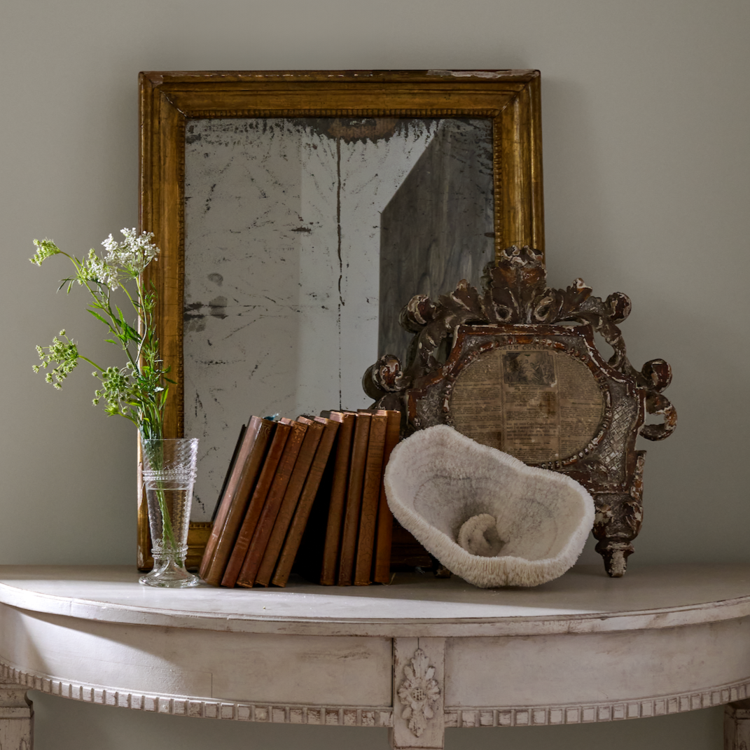 Cadre baroque italien signé du XIXe siècle avec document ancien