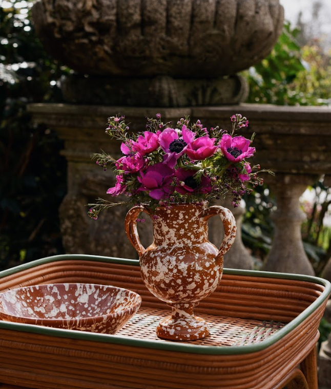 Vase Vérone à éclaboussures