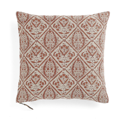 Housse de coussin en lin Jaipur 20x20