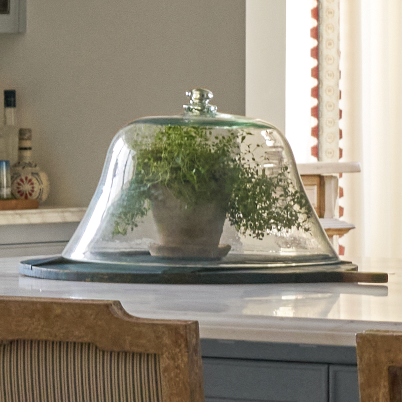 Cloche de jardin française antique