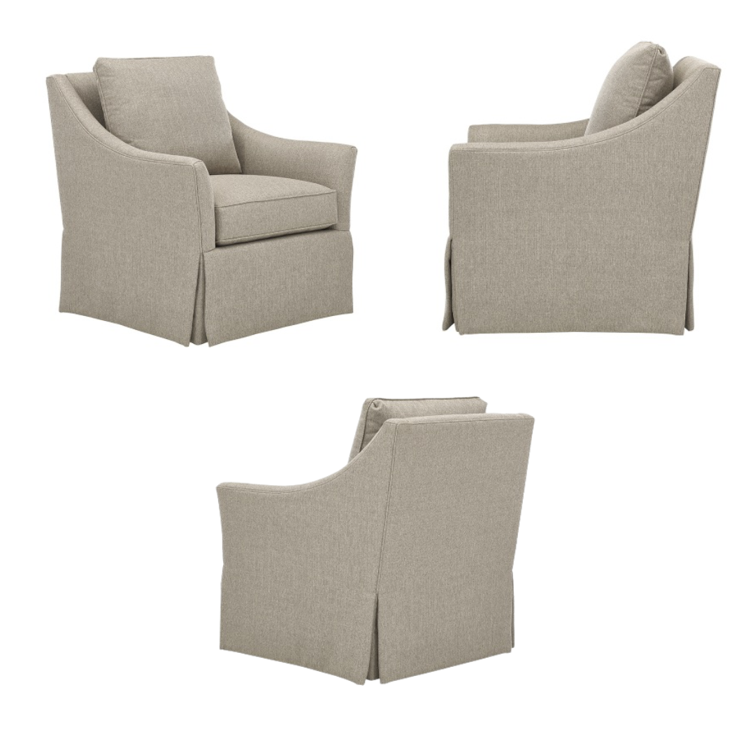 Chaise pivotante Bruges