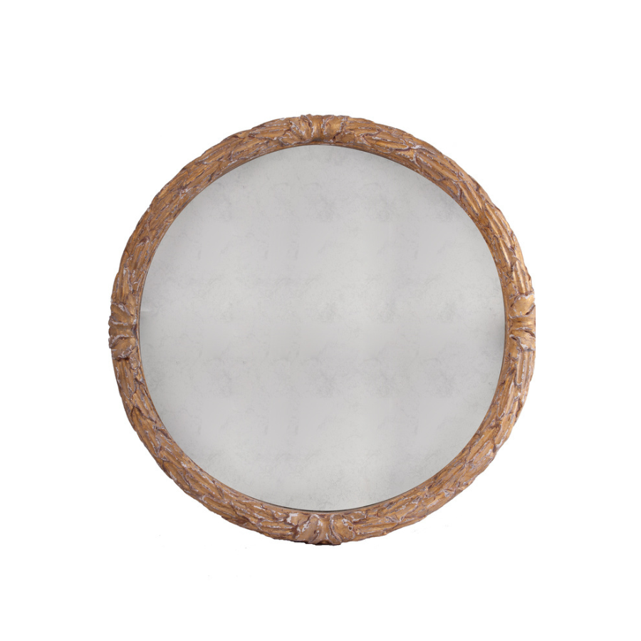 Miroir rond Guirland