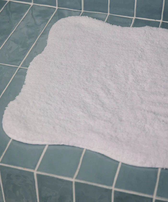 Tapis de bain festonné Amelia