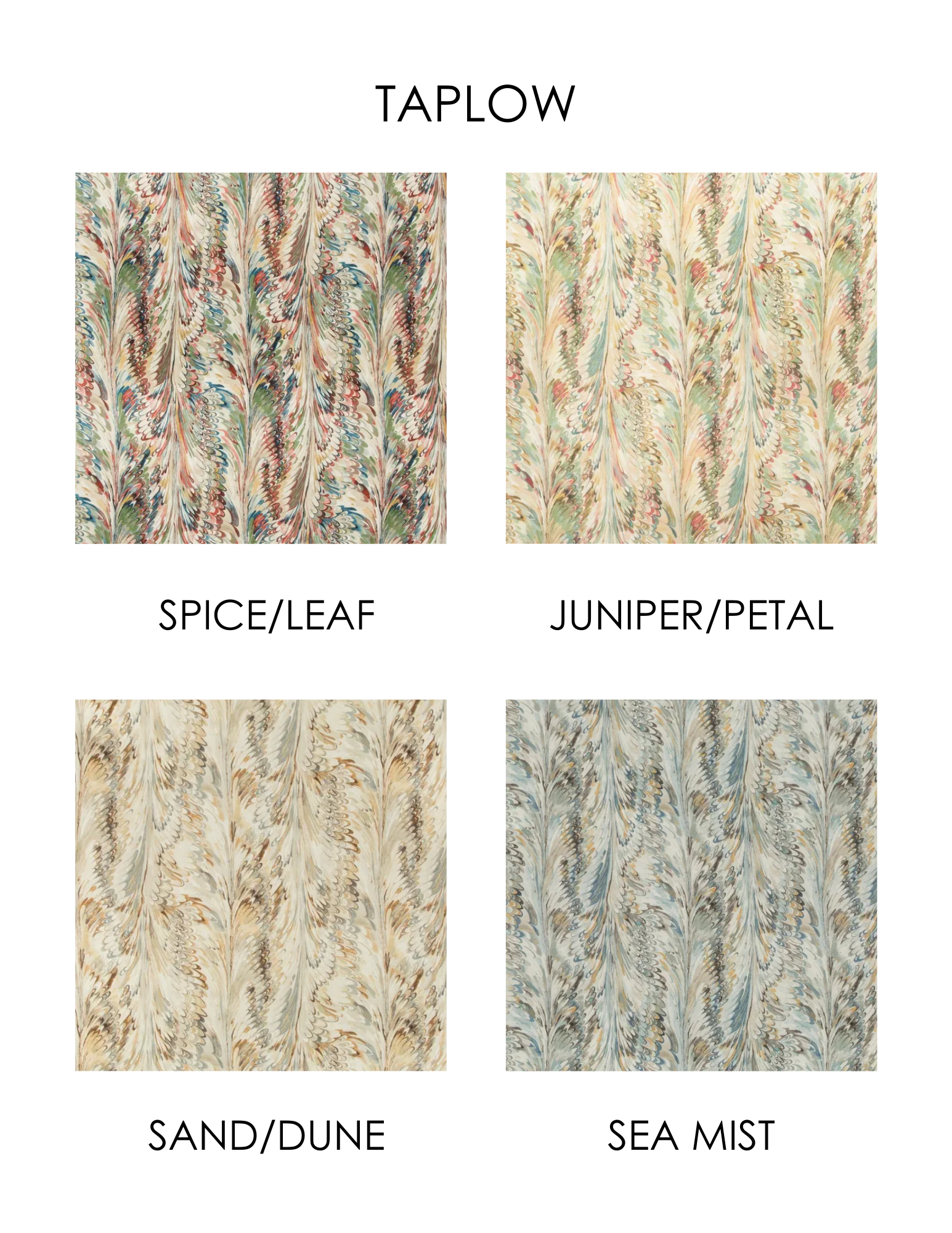 Housse de coussin en lin avec bordure marbrée