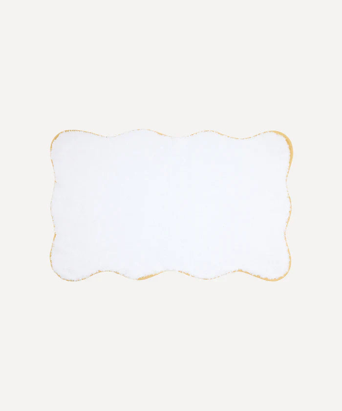 Tapis de bain festonné Amelia