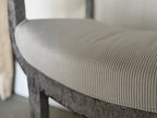 Paire de tabourets suédois en forme de lyre vers 1860-1880