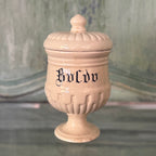 Pots d'apothicaire en céramique italienne vintage