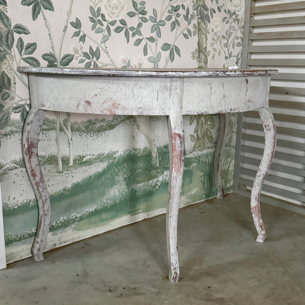 Majestueuse paire de demi-lunes suédoises vers 1880