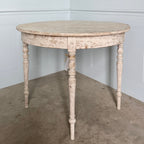 Table à abattants suédoise ancienne, vers 1850