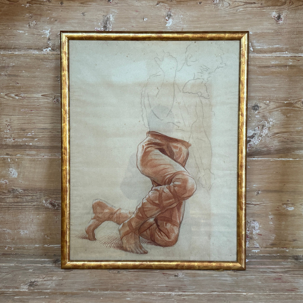 Étude d'artiste du XVIIIe siècle par Joseph Aubert