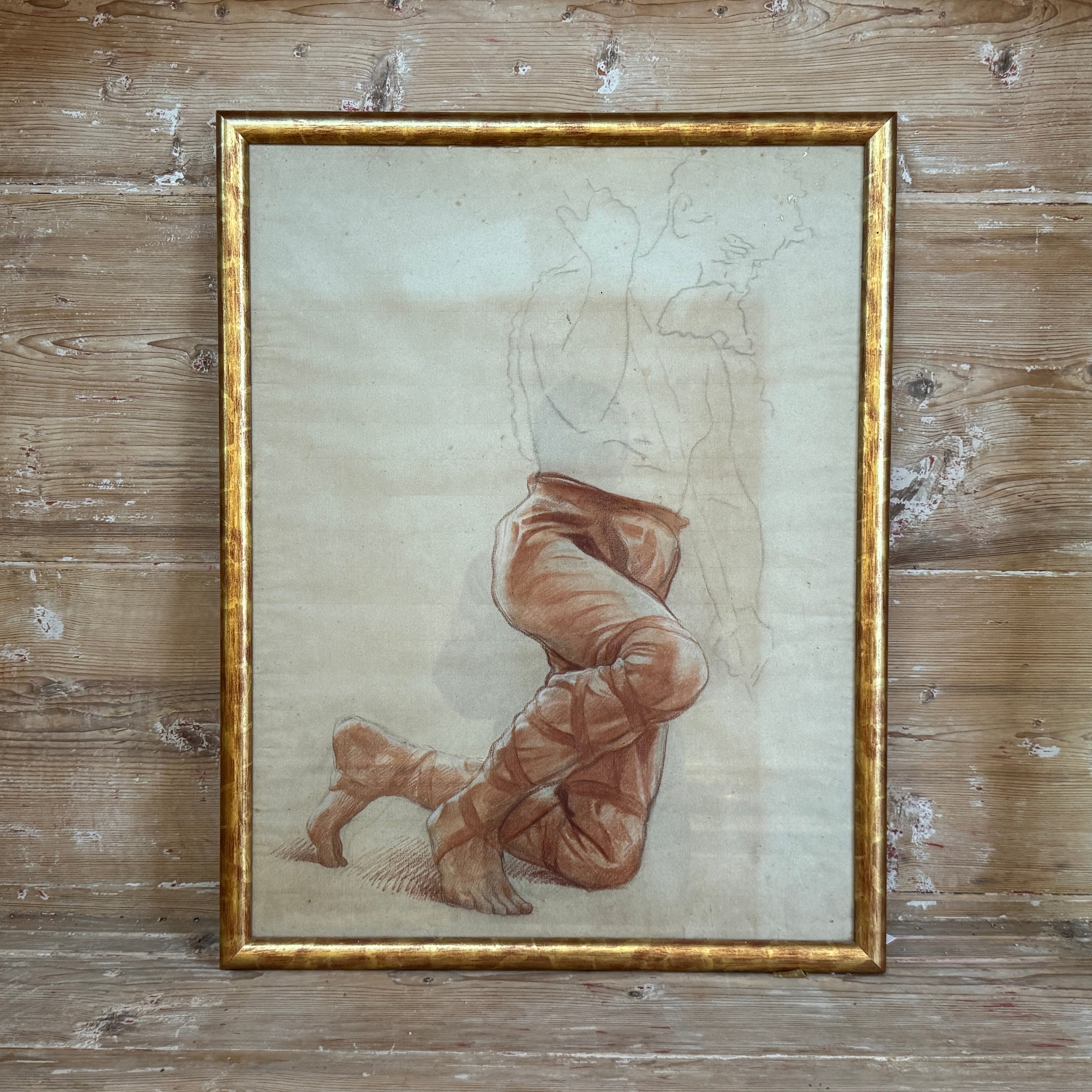 Étude d'artiste du XVIIIe siècle par Joseph Aubert
