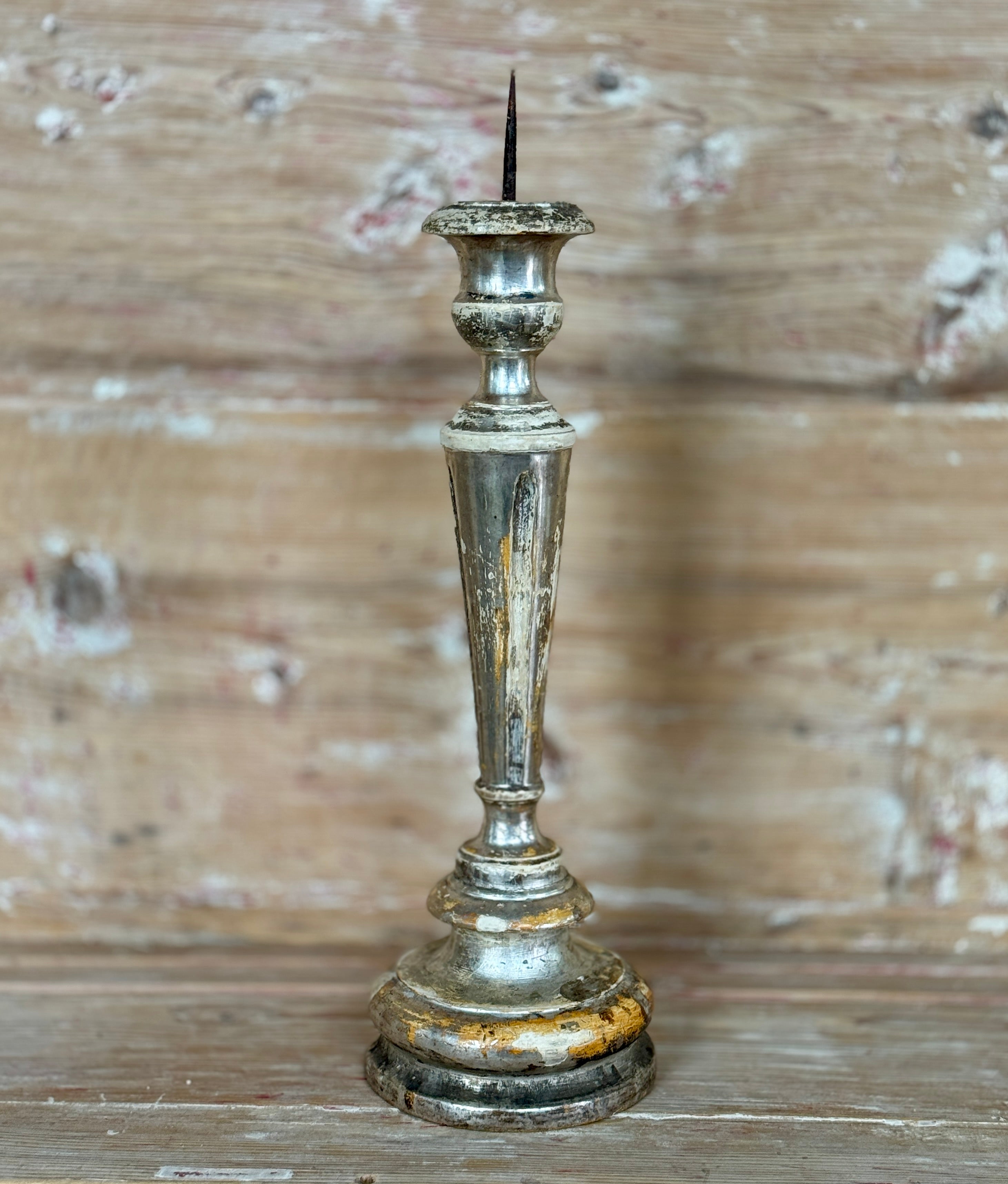 Paire de bougeoirs Louis XVI en argent