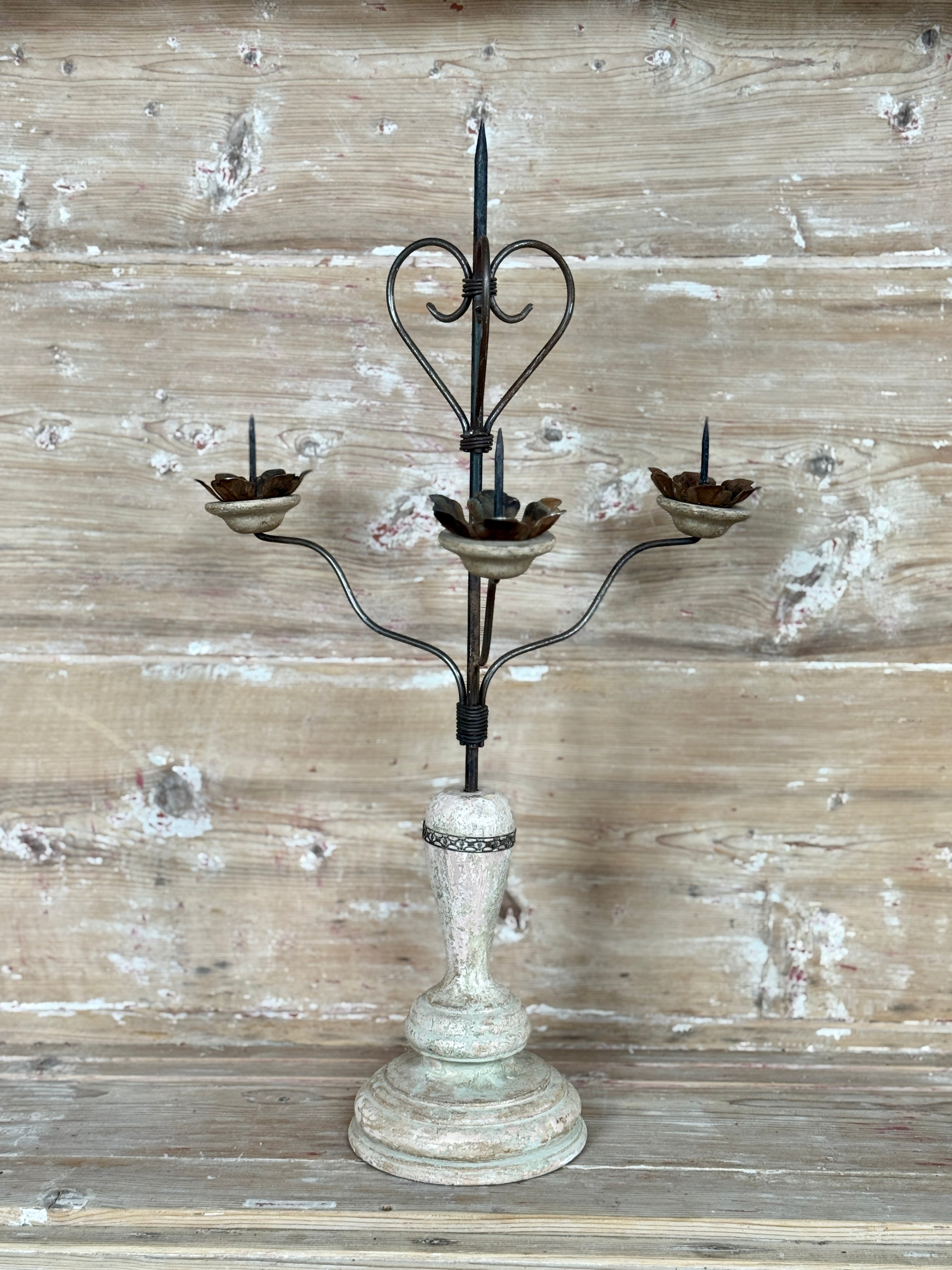 Candélabres italiens antiques (paire)