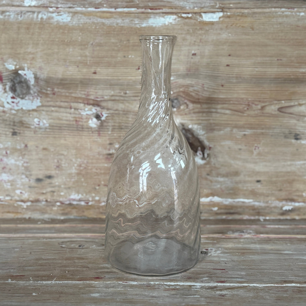Carafe en verre antique soufflé à la main