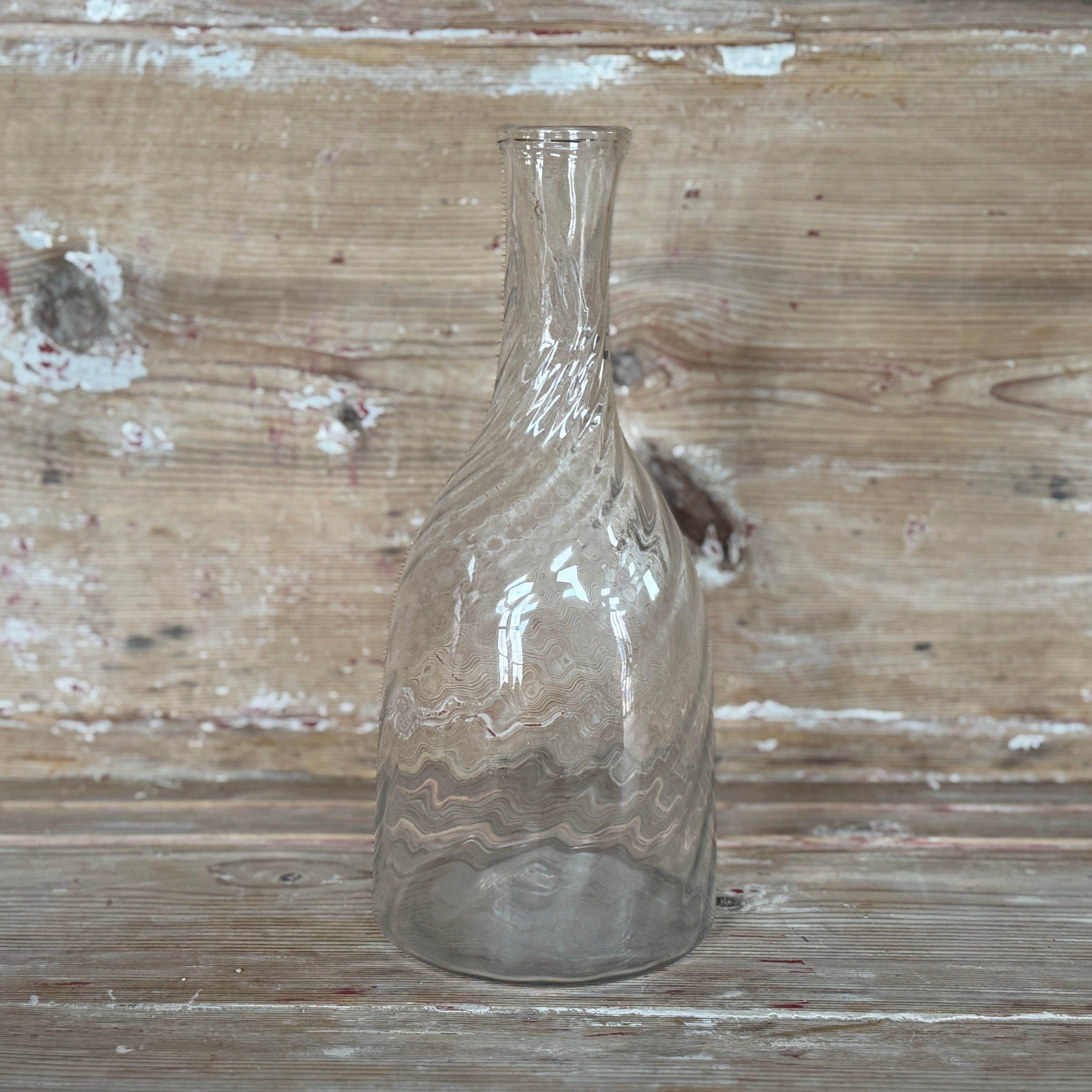 Carafe en verre antique soufflé à la main