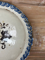 Ensemble de 5 assiettes du XIXe siècle provenant des Pouilles, en Italie