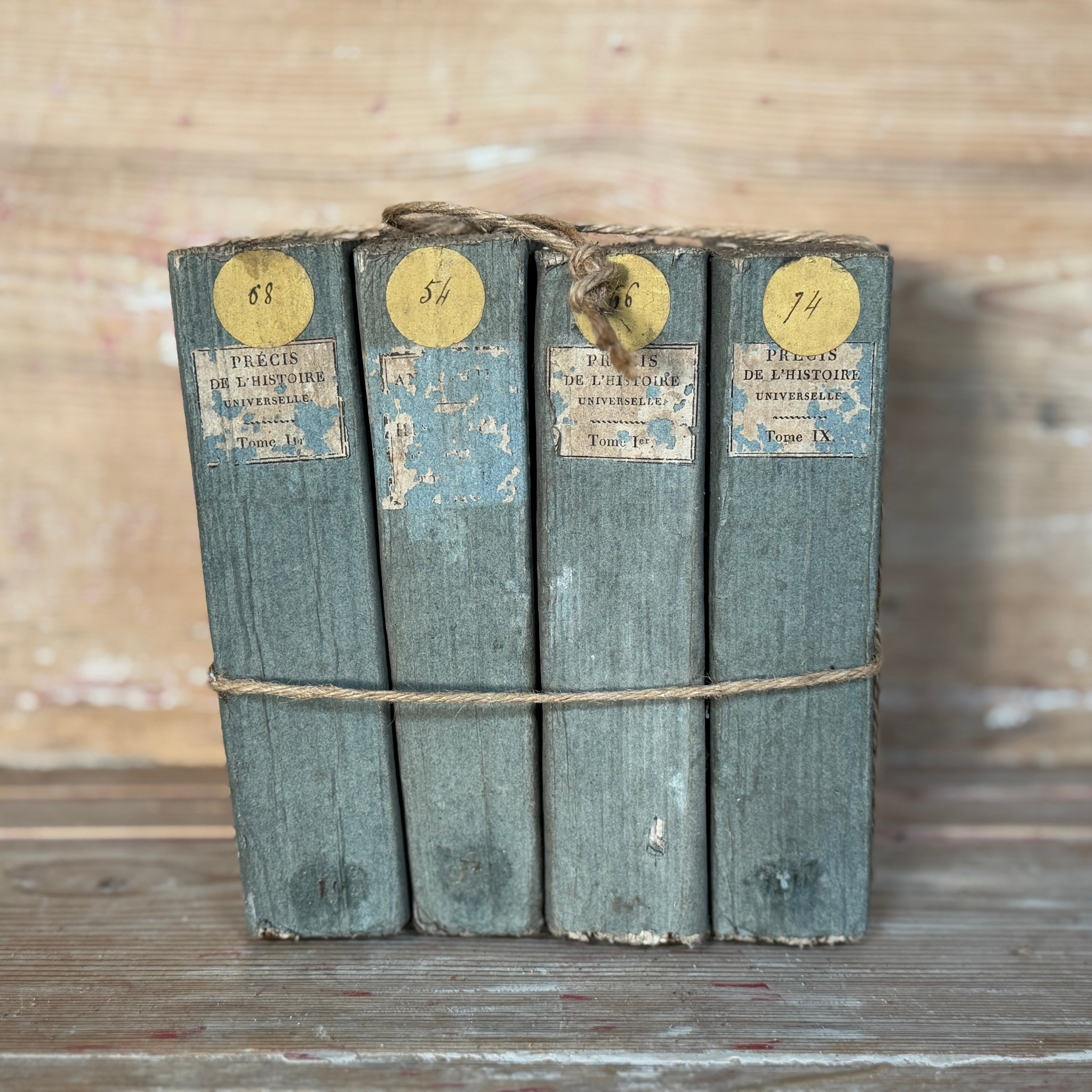 Livres anciens d'Histoire de France, (ensembles de 4)