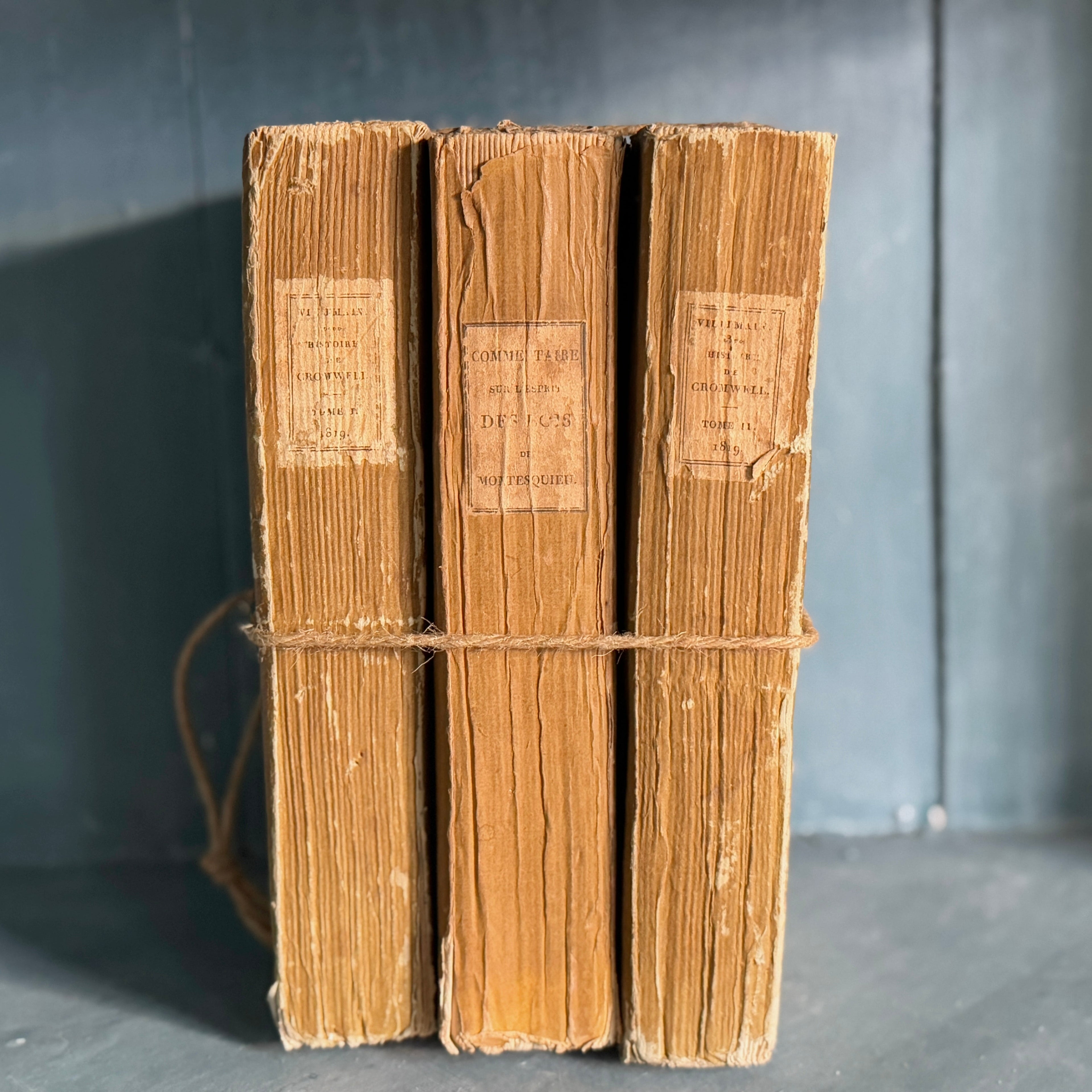 Lot de 3 livres anciens sur l'histoire de l'or français