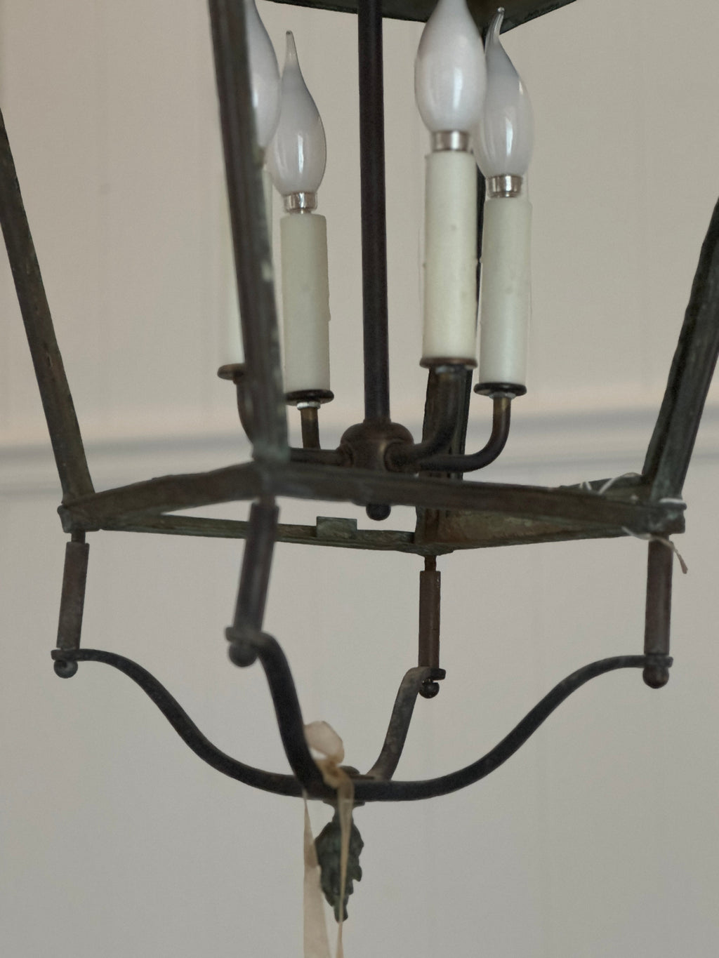 Lanterne italienne en cuivre du XIXe siècle