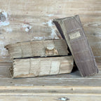 Lot de 3 livres anciens français aubergine