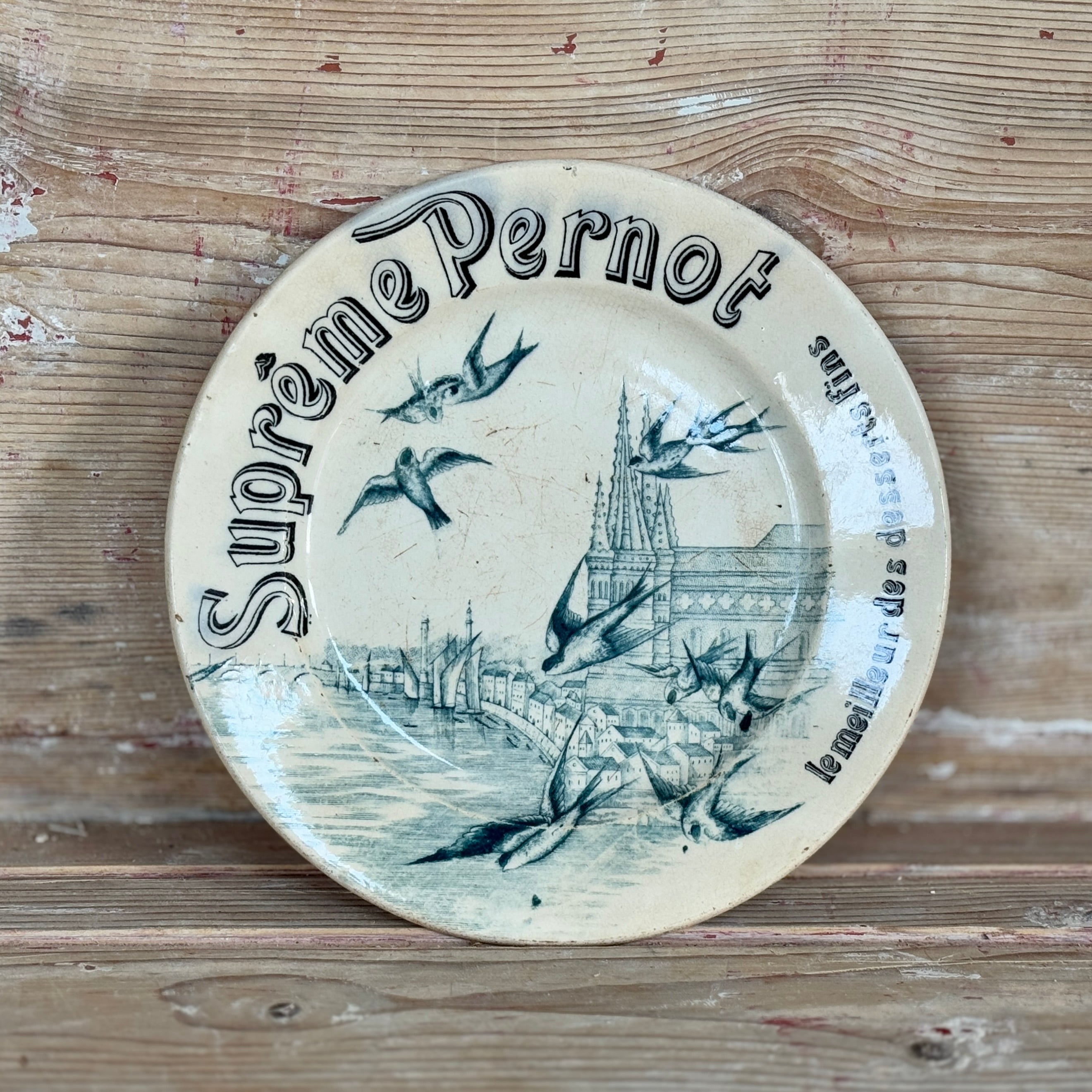 Assiette Pernot Suprême Antique, France
