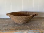 Bol en bois de ferme antique