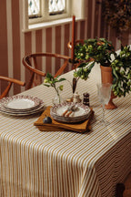 Nappe en lin rayée Nîmes