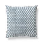 Housse de coussin en coton médaillon