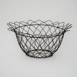Panier métallique ancien français