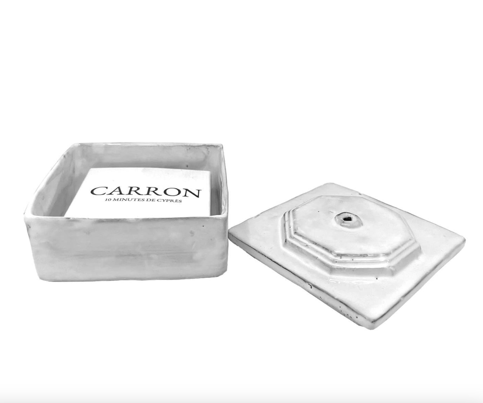 Coffret d'allumettes d'encens Paris avec encensoir par CARRON